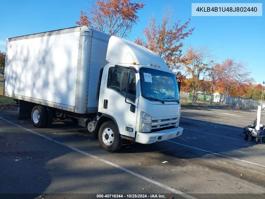 2008 Isuzu Npr VIN: 4KLB4B1U48J802440 Lot: 40716344