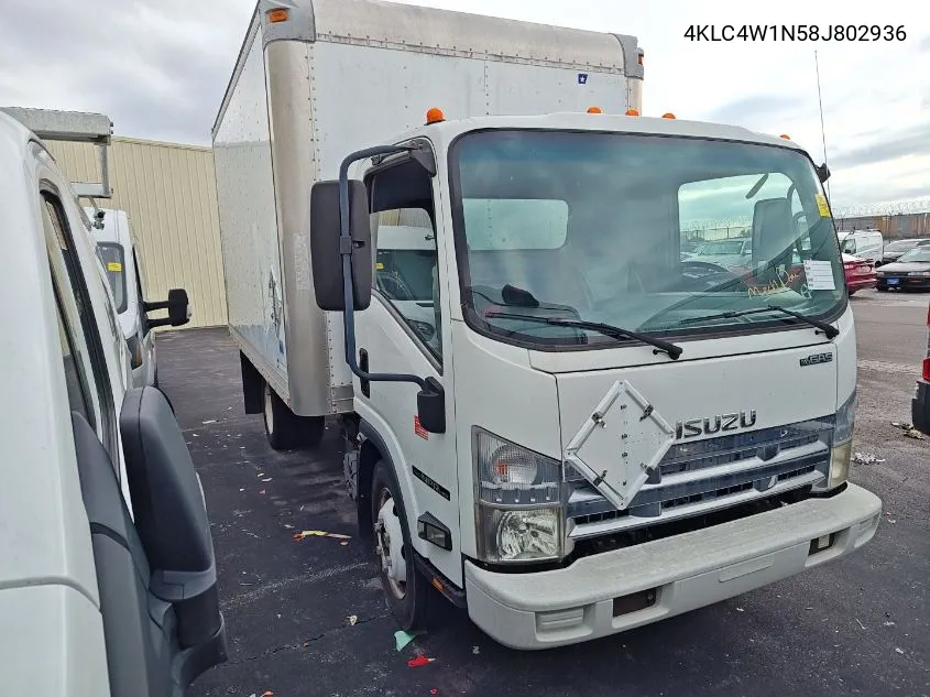 2008 Isuzu Npr VIN: 4KLC4W1N58J802936 Lot: 40845239