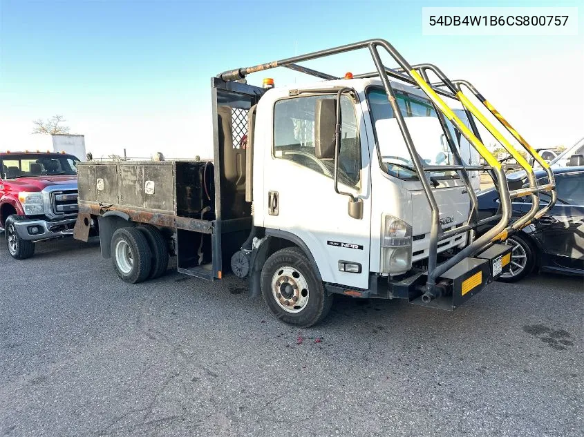 2012 Isuzu Npr VIN: 54DB4W1B6CS800757 Lot: 40710889