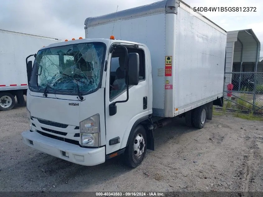 2016 Isuzu Npr VIN: 54DB4W1B5GS812372 Lot: 40343583