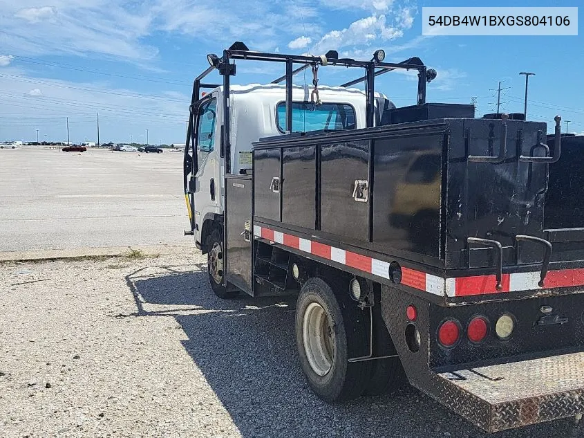 2016 Isuzu Npr Gas Reg VIN: 54DB4W1BXGS804106 Lot: 40717358