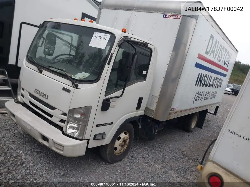 2018 Isuzu Npr VIN: JALB4W178J7F00042 Lot: 40776361