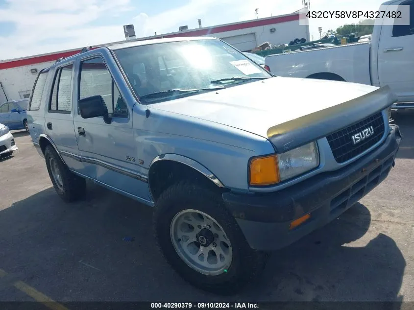 1993 Isuzu Rodeo S/Ls VIN: 4S2CY58V8P4327482 Lot: 40290379