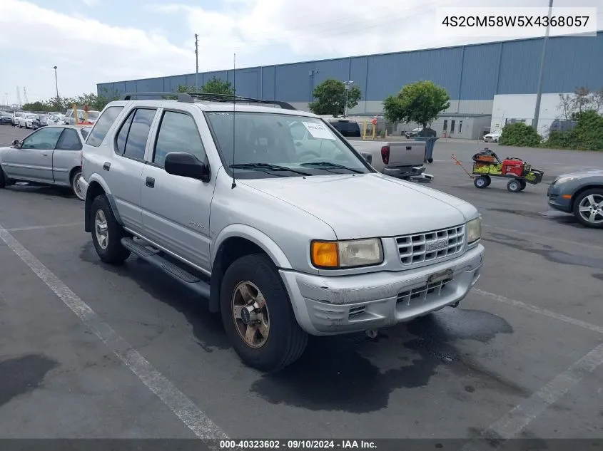 4S2CM58W5X4368057 1999 Isuzu Rodeo Ls/Lse/S