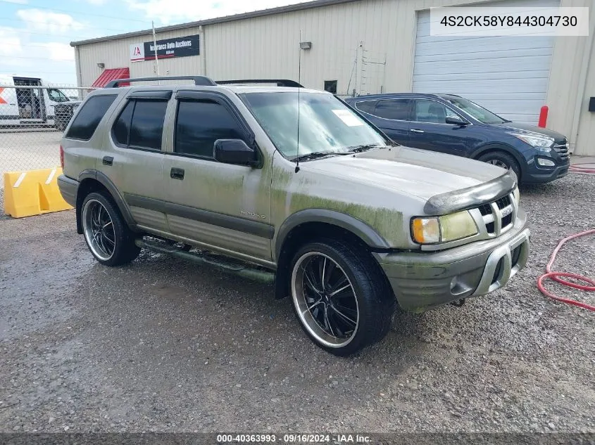 2004 Isuzu Rodeo S 3.5L V6 VIN: 4S2CK58Y844304730 Lot: 40363993