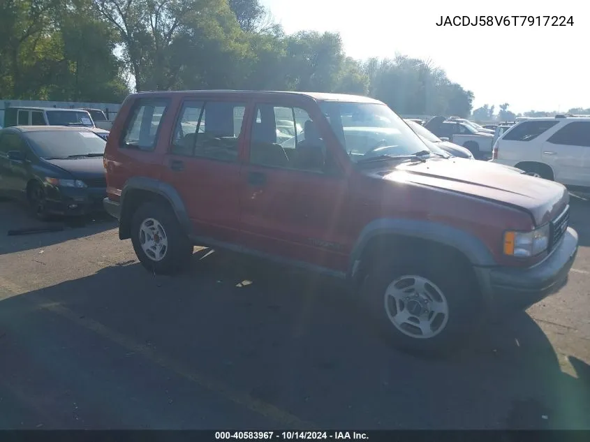 1996 Isuzu Trooper S/Se/Ls/Limited VIN: JACDJ58V6T7917224 Lot: 40583967