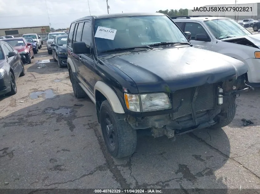 1999 Isuzu Trooper S VIN: JACDJ58X5X7902821 Lot: 40762329