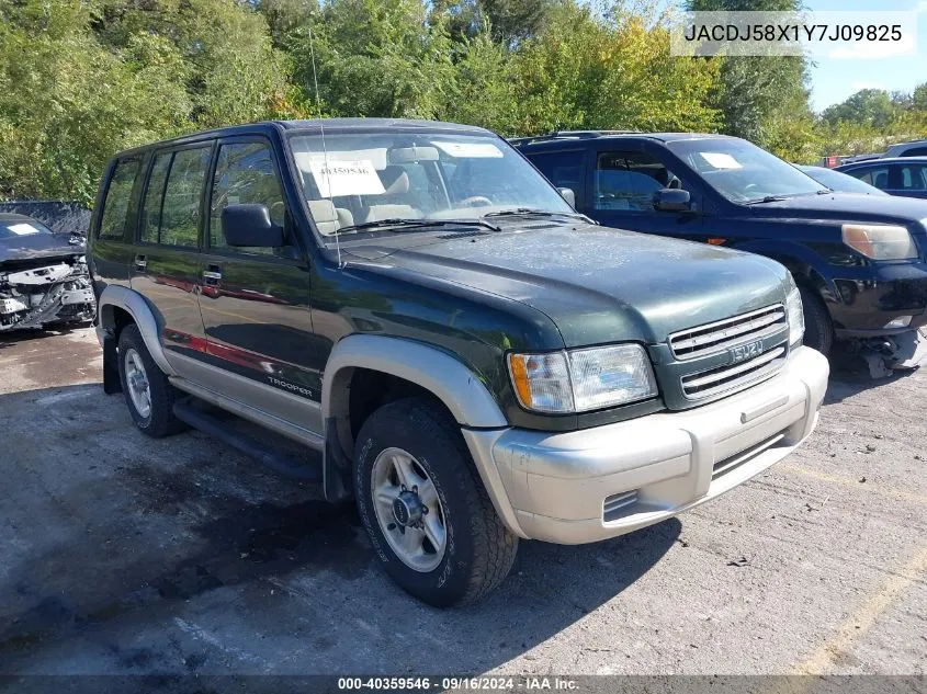 2000 Isuzu Trooper Limited/Ls/S VIN: JACDJ58X1Y7J09825 Lot: 40359546