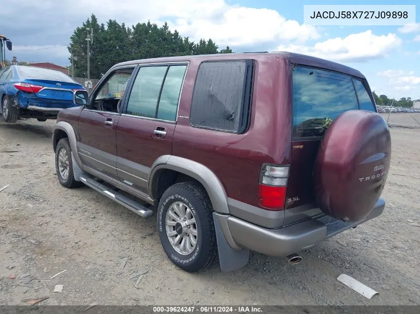 JACDJ58X727J09898 2002 Isuzu Trooper