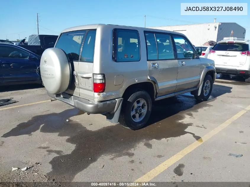 2002 Isuzu Trooper Limited/Ls/S VIN: JACDJ58X327J08490 Lot: 40097416