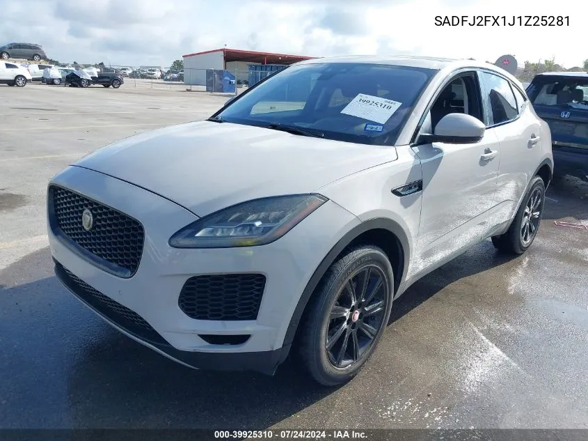 SADFJ2FX1J1Z25281 2018 Jaguar E-Pace R-Dynamic S/S