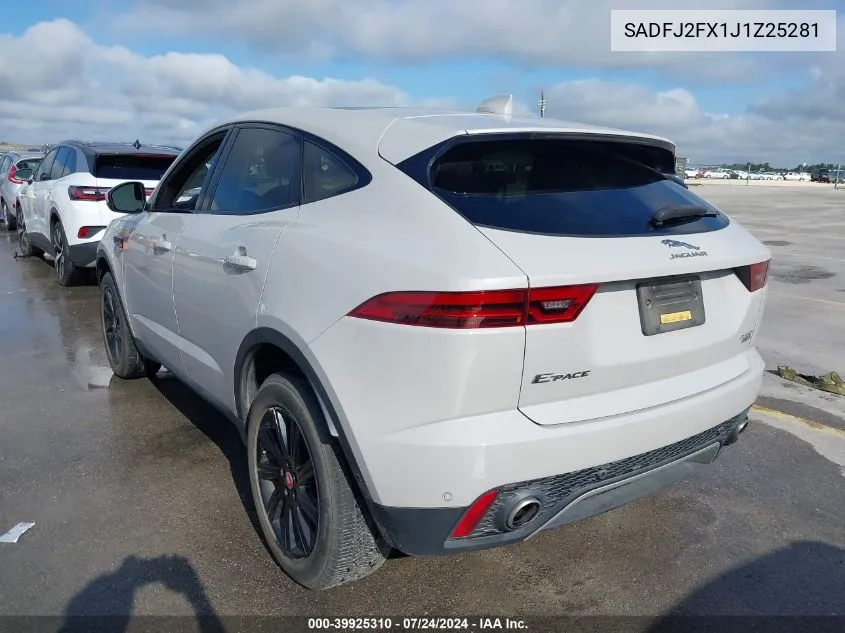 SADFJ2FX1J1Z25281 2018 Jaguar E-Pace R-Dynamic S/S