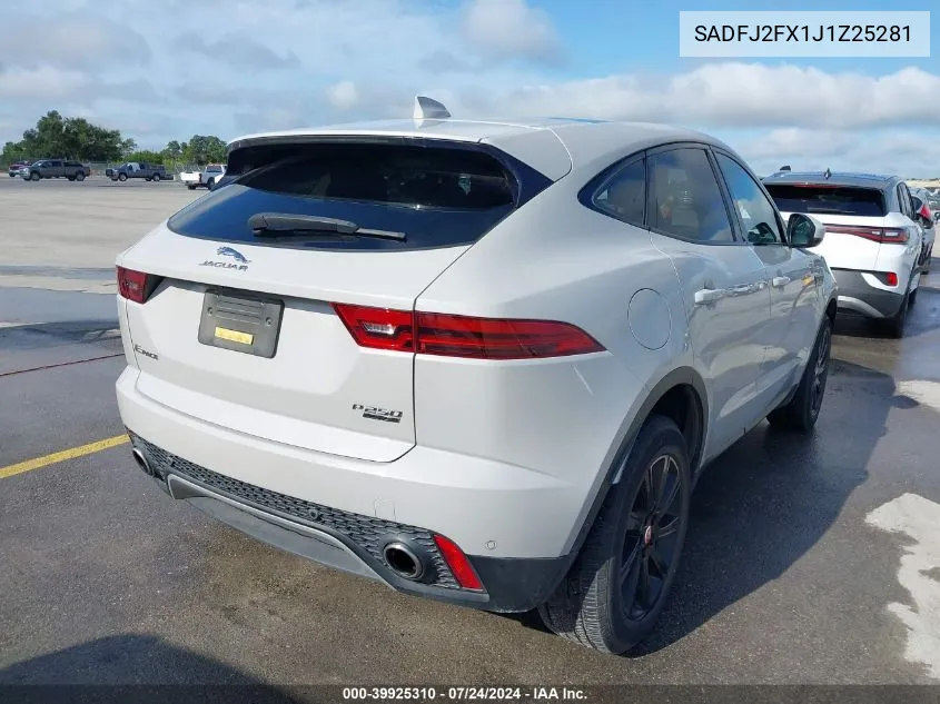 SADFJ2FX1J1Z25281 2018 Jaguar E-Pace R-Dynamic S/S