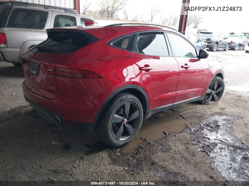 2018 Jaguar E-Pace Se VIN: SADFP2FX1J1Z24873 Lot: 40731497