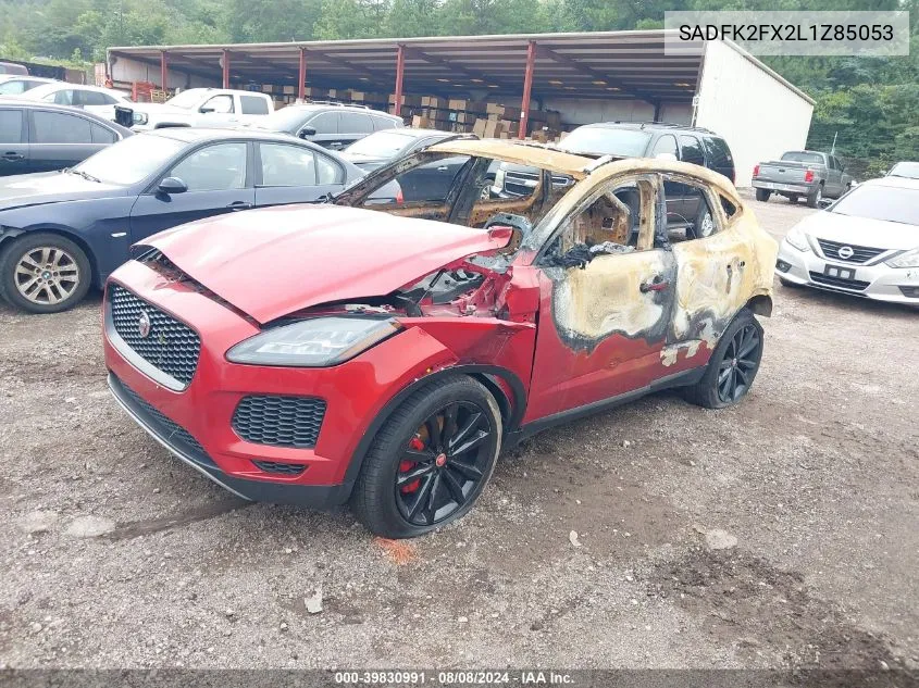 SADFK2FX2L1Z85053 2020 Jaguar E-Pace P250 Awd Automatic