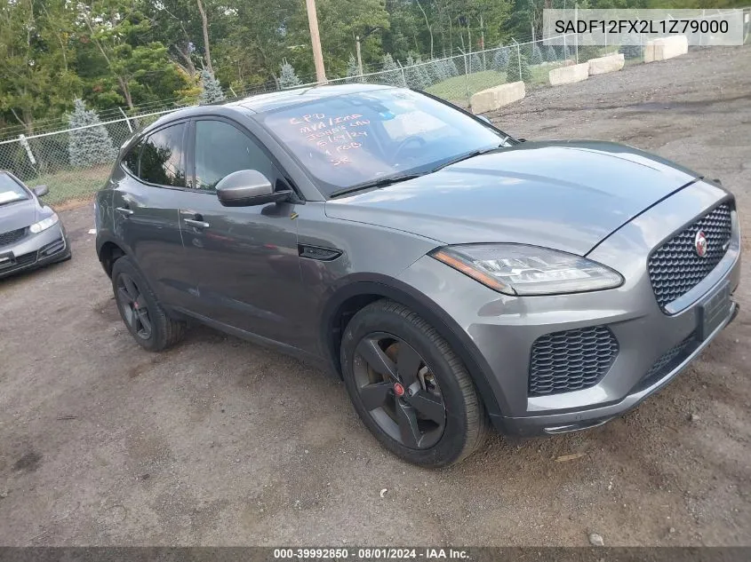 2020 Jaguar E-Pace Checkered Flag Edition P250 Awd Automatic VIN: SADF12FX2L1Z79000 Lot: 39992850