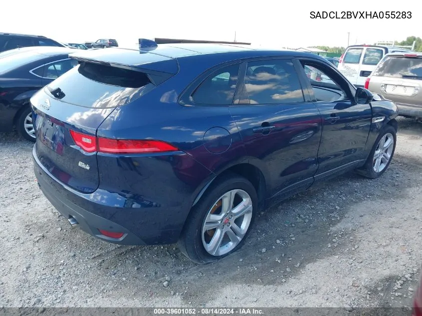 2017 Jaguar F-Pace 35T R-Sport VIN: SADCL2BVXHA055283 Lot: 39601052