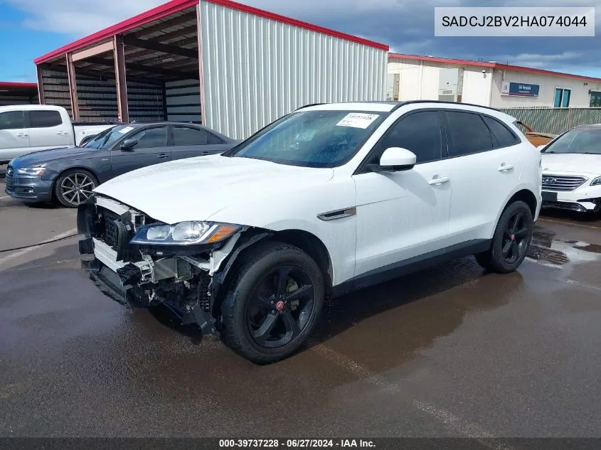 2017 Jaguar F-Pace 35T Premium VIN: SADCJ2BV2HA074044 Lot: 39737228