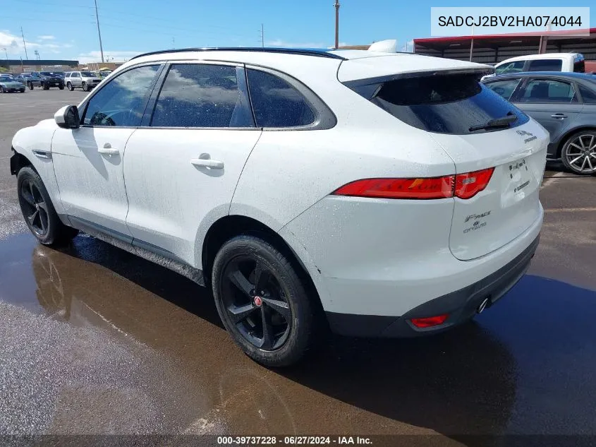 2017 Jaguar F-Pace 35T Premium VIN: SADCJ2BV2HA074044 Lot: 39737228