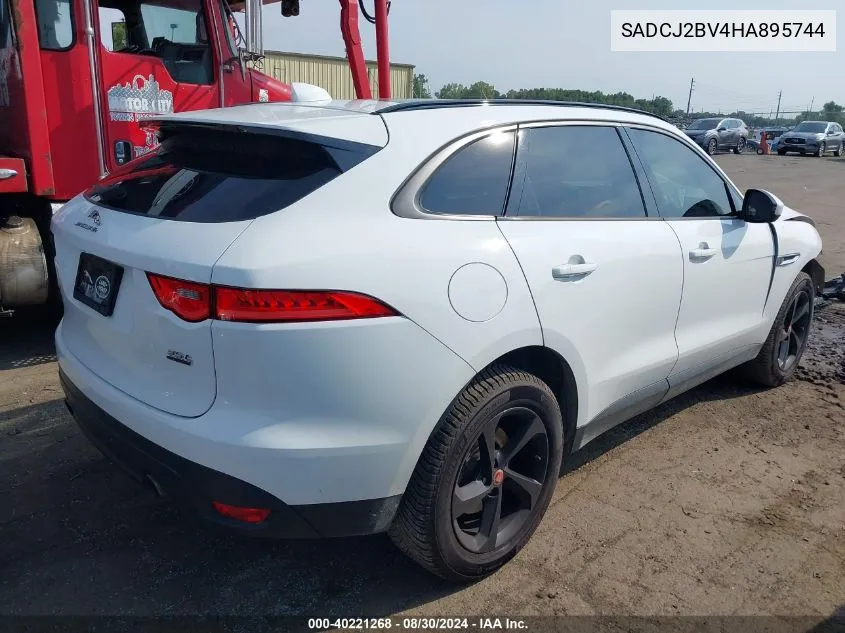 2017 Jaguar F-Pace 35T Premium VIN: SADCJ2BV4HA895744 Lot: 40221268