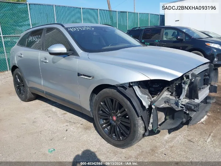 SADCJ2BNXHA093196 2017 Jaguar F-Pace Premium