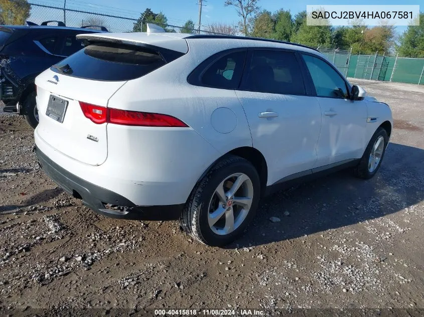 SADCJ2BV4HA067581 2017 Jaguar F-Pace 35T Premium