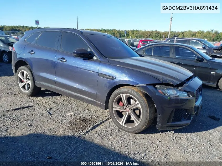 SADCM2BV3HA891434 2017 Jaguar F-Pace S