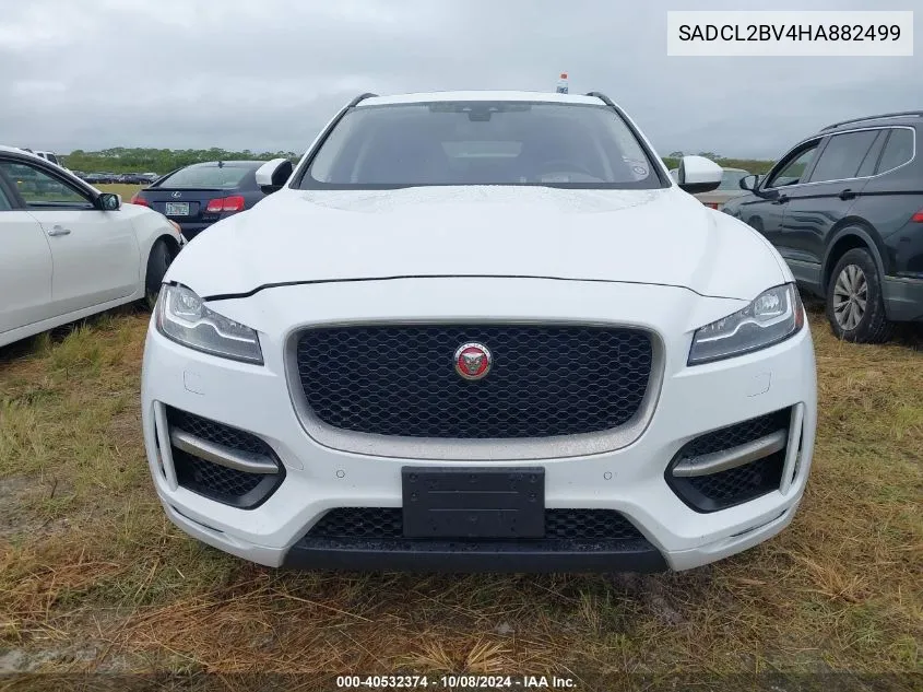 2017 Jaguar F-Pace R - Sport VIN: SADCL2BV4HA882499 Lot: 40532374