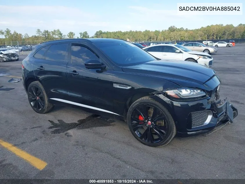 SADCM2BV0HA885042 2017 Jaguar F-Pace S