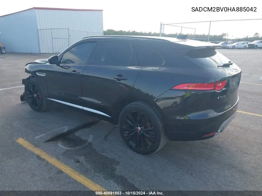 SADCM2BV0HA885042 2017 Jaguar F-Pace S