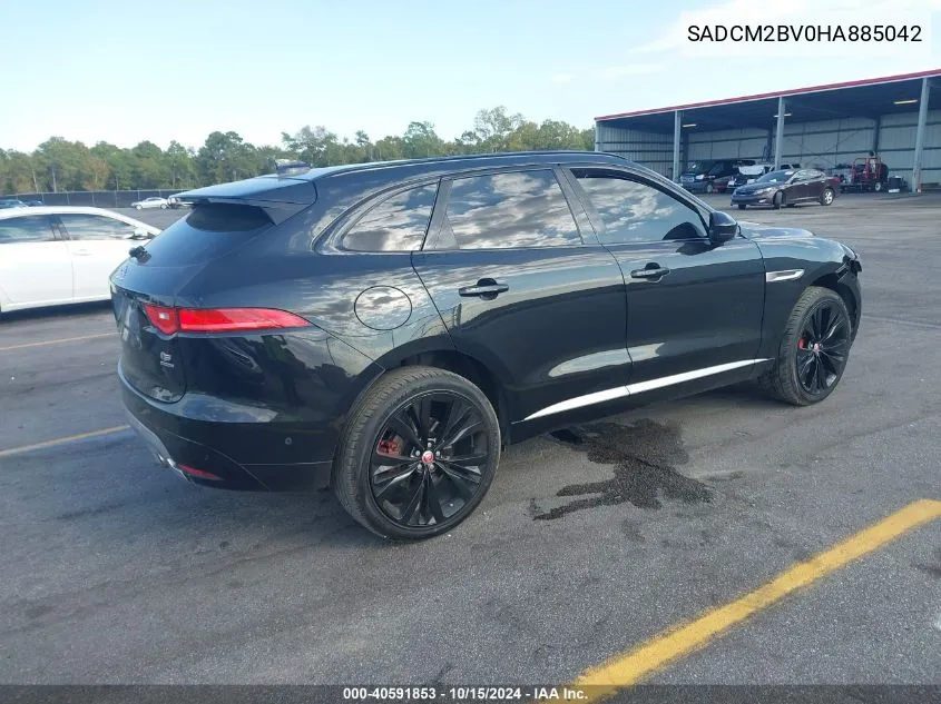 SADCM2BV0HA885042 2017 Jaguar F-Pace S