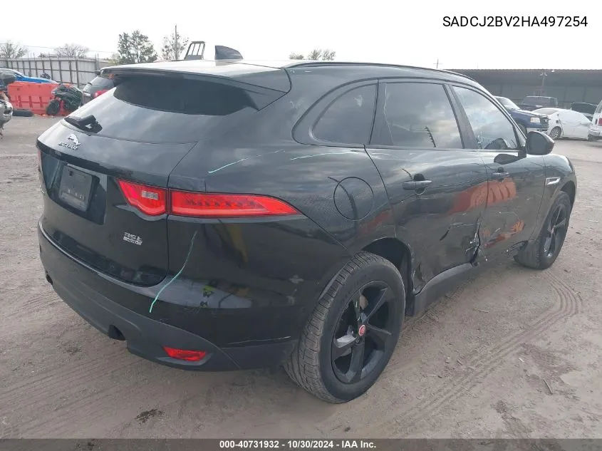 2017 Jaguar F-Pace 35T Premium VIN: SADCJ2BV2HA497254 Lot: 40731932