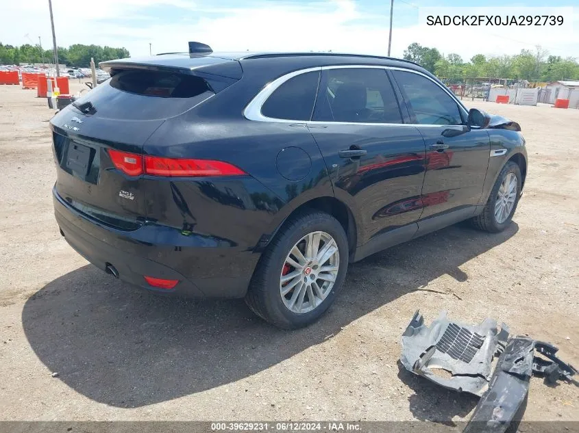 SADCK2FX0JA292739 2018 Jaguar F-Pace 25T Prestige