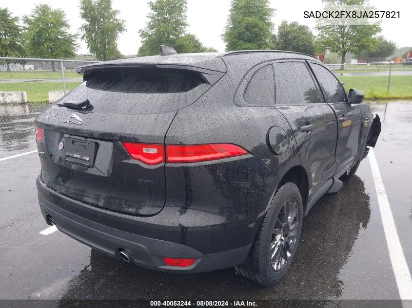 SADCK2FX8JA257821 2018 Jaguar F-Pace 25T Prestige