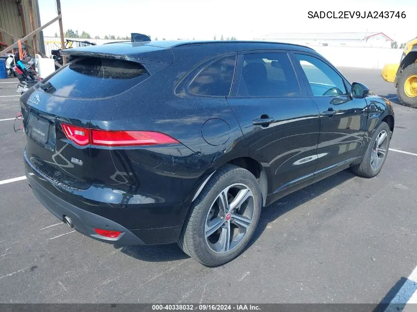 SADCL2EV9JA243746 2018 Jaguar F-Pace 35T R-Sport