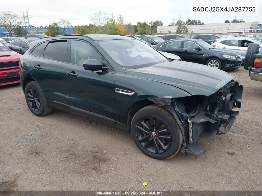 SADCJ2GX4JA287755 2018 Jaguar F-Pace 30T Premium