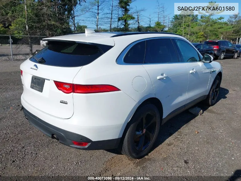 SADCJ2FX7KA601580 2019 Jaguar F-Pace 25T Premium