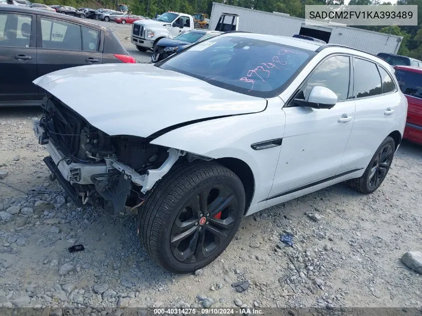 SADCM2FV1KA393489 2019 Jaguar F-Pace S