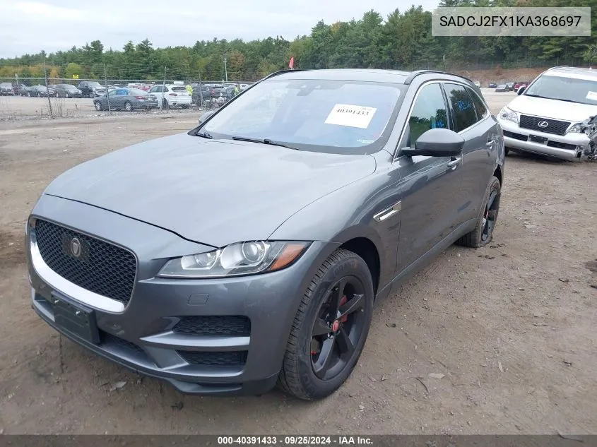 SADCJ2FX1KA368697 2019 Jaguar F-Pace 25T Premium