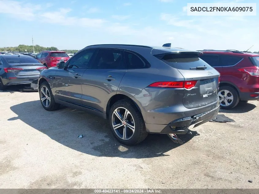 SADCL2FN0KA609075 2019 Jaguar F-Pace 20D R-Sport