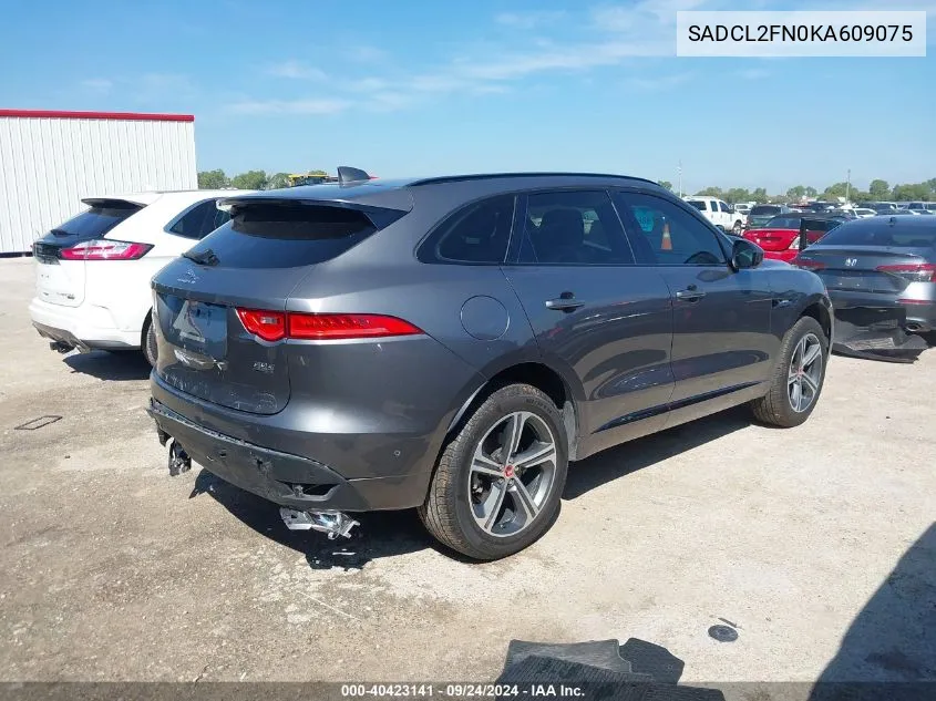 SADCL2FN0KA609075 2019 Jaguar F-Pace 20D R-Sport