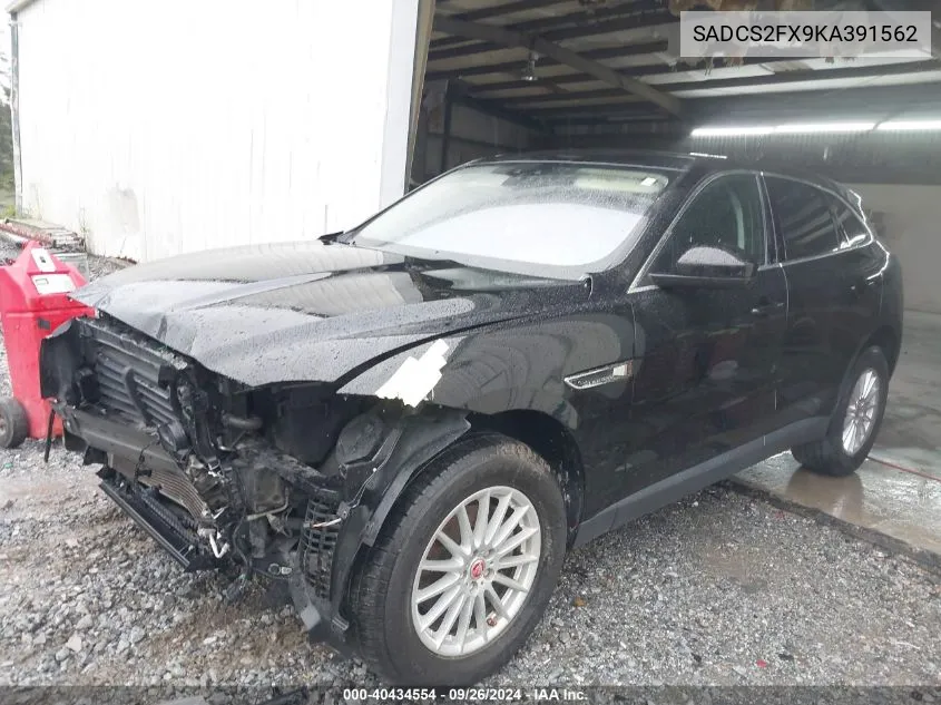 SADCS2FX9KA391562 2019 Jaguar F-Pace 25T