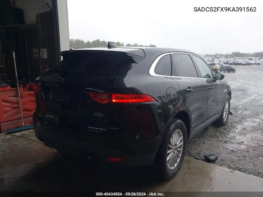 SADCS2FX9KA391562 2019 Jaguar F-Pace 25T