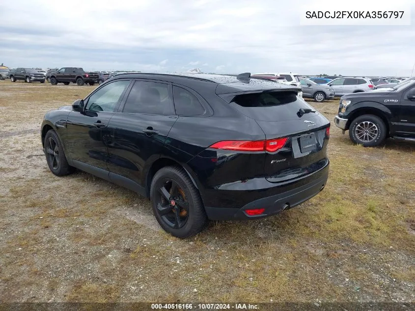 SADCJ2FX0KA356797 2019 Jaguar F-Pace Premium