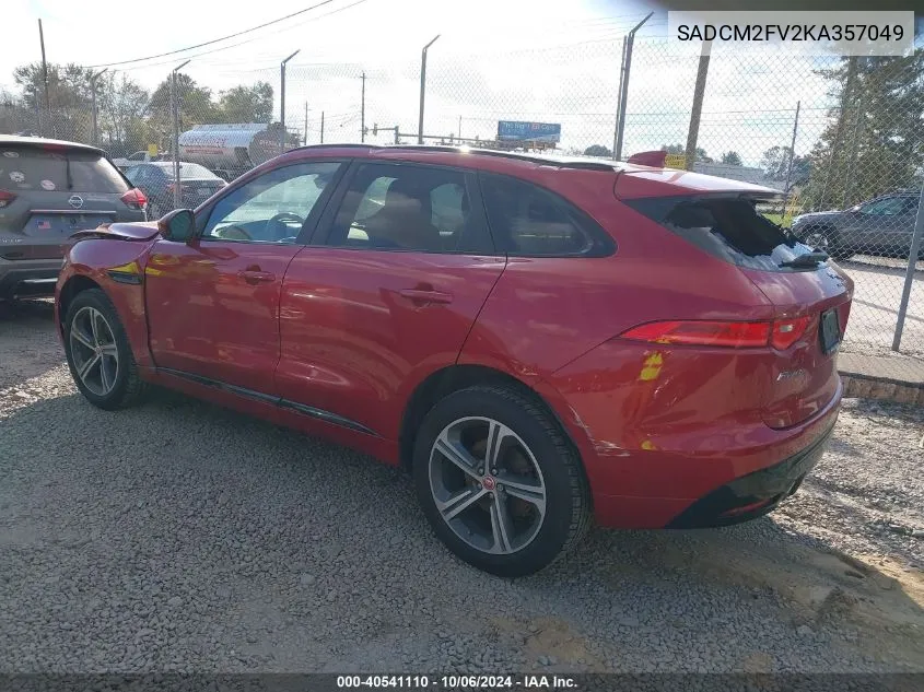 SADCM2FV2KA357049 2019 Jaguar F-Pace S