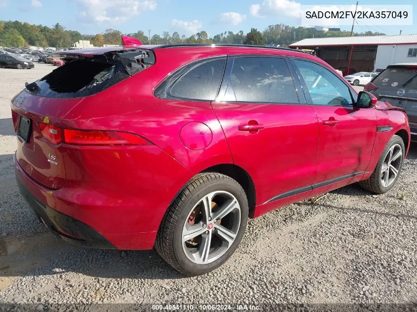 SADCM2FV2KA357049 2019 Jaguar F-Pace S