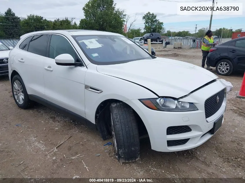 SADCK2GX9LA638790 2020 Jaguar F-Pace Prestige P300 Awd Automatic