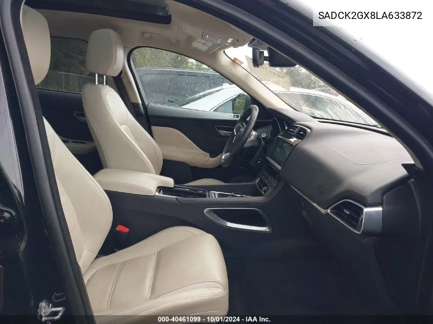 SADCK2GX8LA633872 2020 Jaguar F-Pace Prestige P300 Awd Automatic