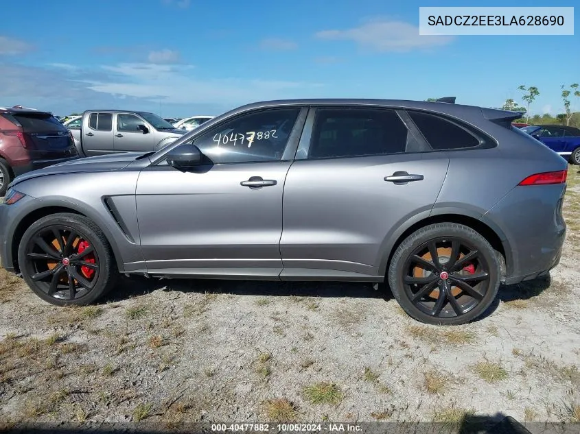 SADCZ2EE3LA628690 2020 Jaguar F-Pace Svr