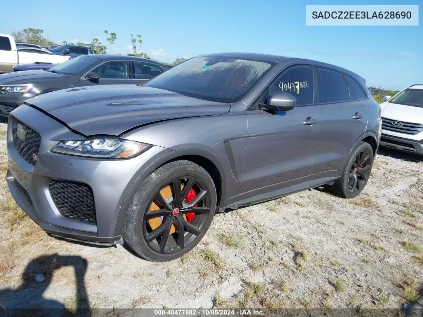 SADCZ2EE3LA628690 2020 Jaguar F-Pace Svr